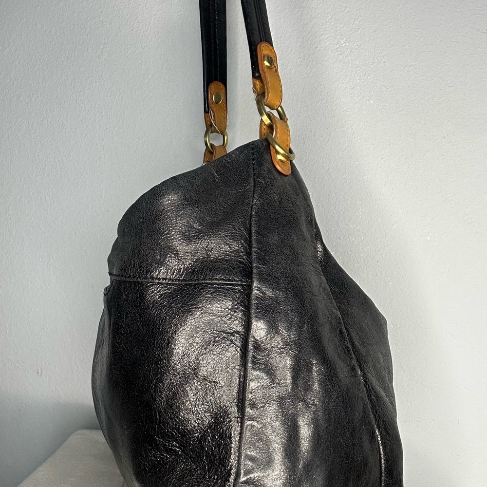 Beautiful black hobo bag